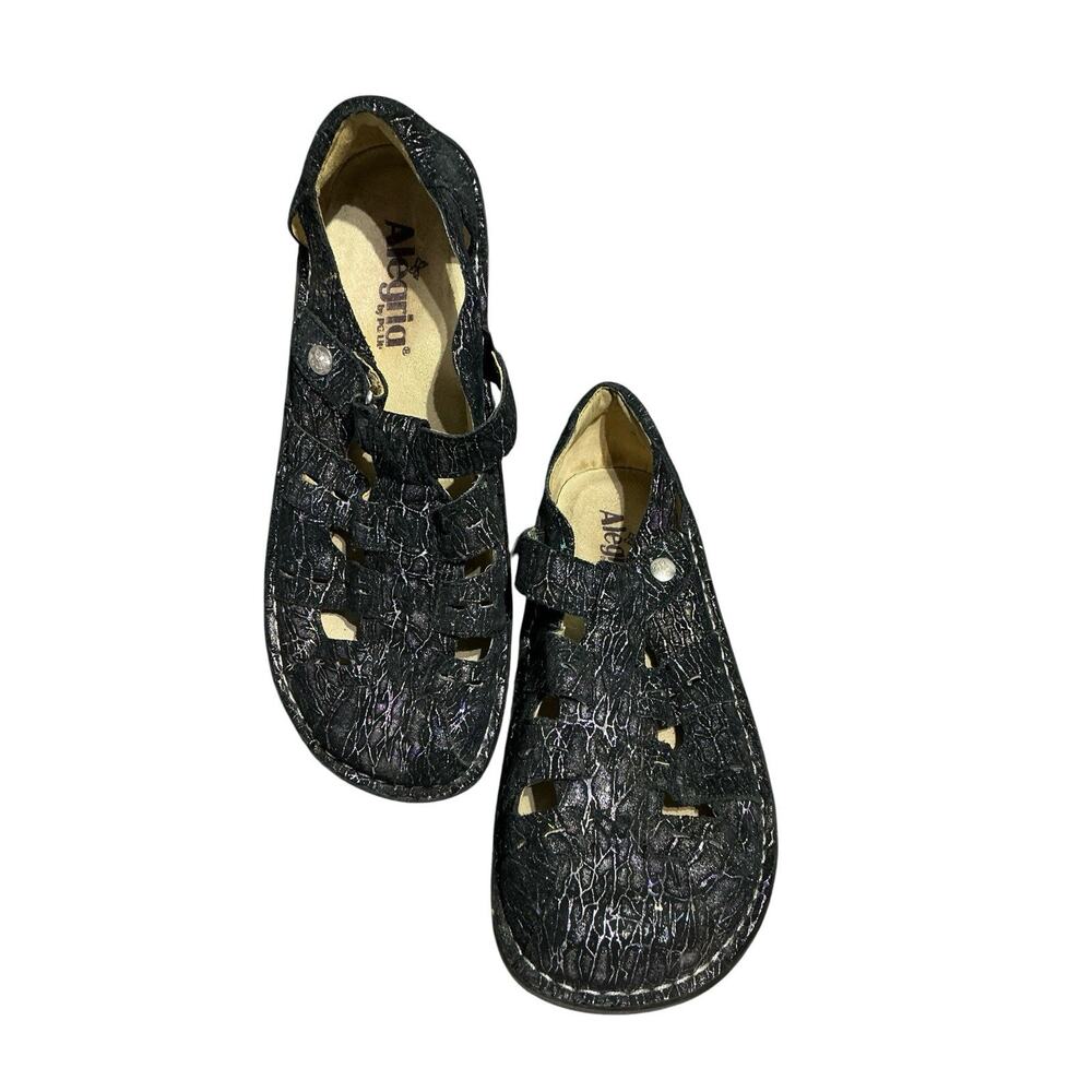 Alegria Womens Paloma Mary Janes EU 39 -8.5 Fairy Iridescent Comfort Workwear